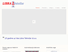 Tablet Screenshot of librateh.hr